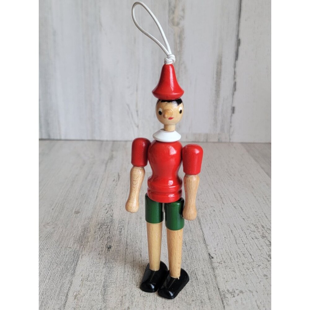 Pinocchio adjustable ornament toy jointed doll figure